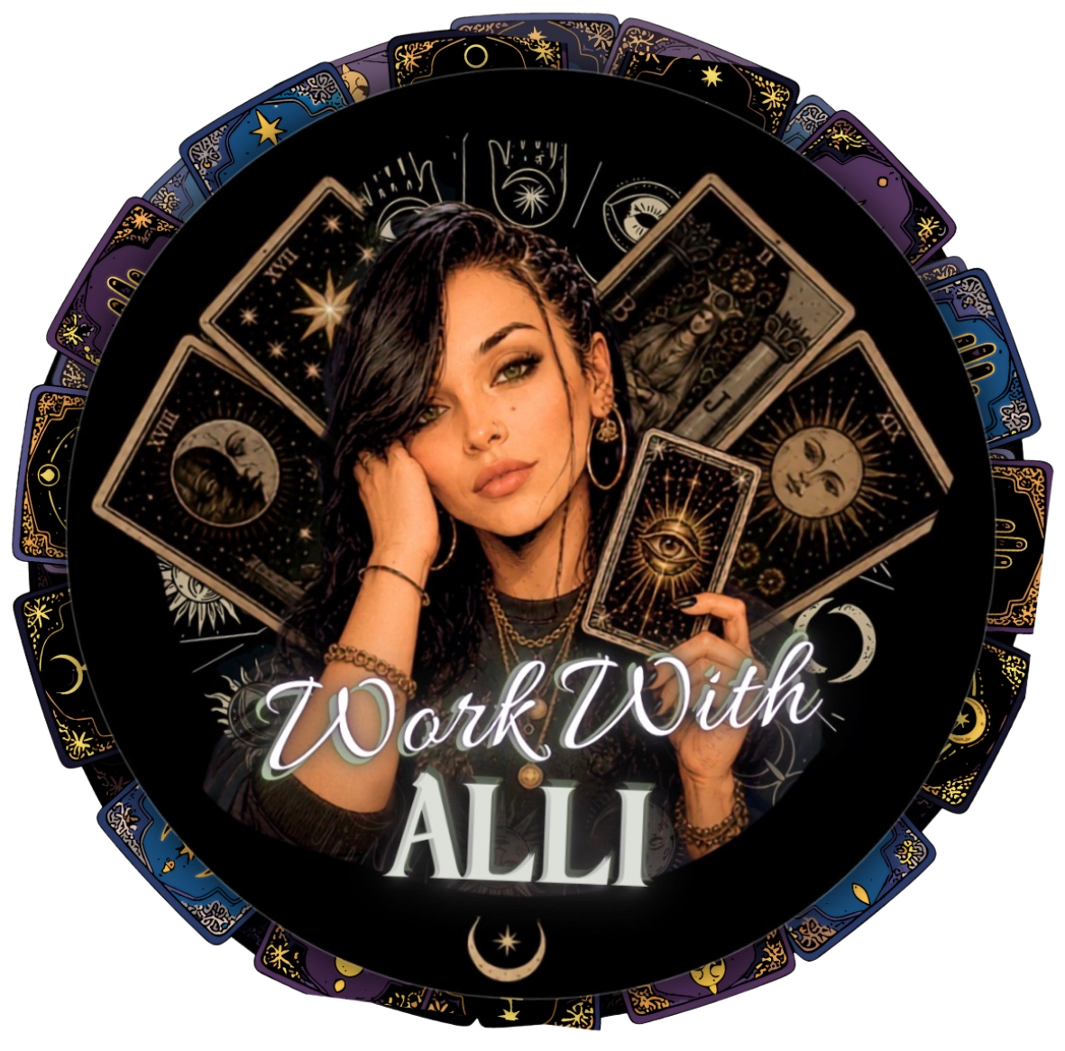Work with Alli tarot session artwork